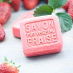 Recette de savon à la fraise rose