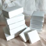Scatola per sapone Kraft bianca senza finestra