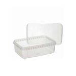 Barquette scellable rectangulaire 1000 ml + couvercle