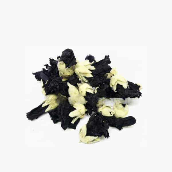 Schwarze Malvenblüten - Schwarzes Käsewerk - 25 gr