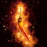 Geurolie - Vurige Roze peper & Oudh