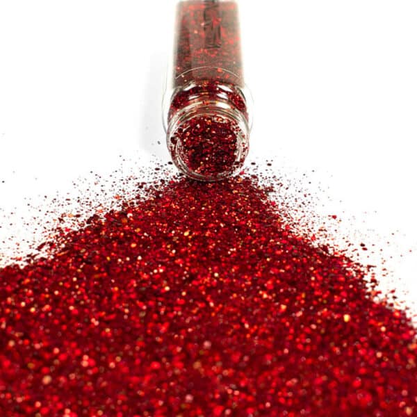 Chunky Glitter Red - Foxy Lady