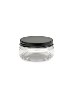 Aluminium transparent Pot noir 100 ml
