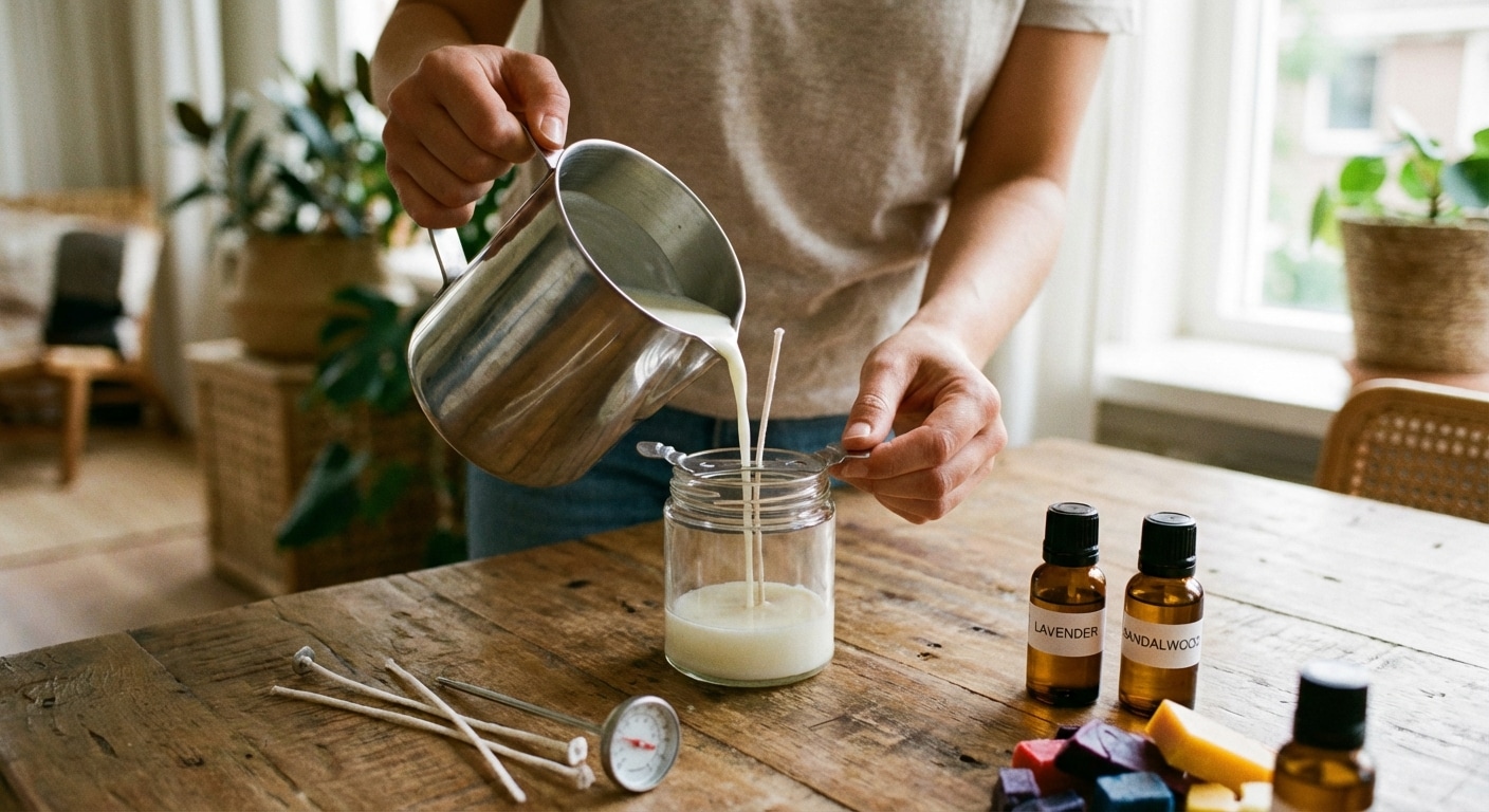 Hoe maak je een kaars? De complete stap-voor-stap gids