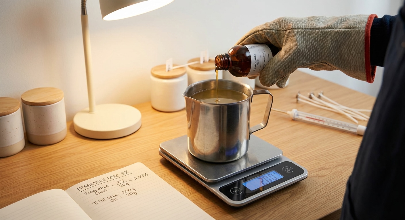Hoeveel geurolie in kaarsen gebruiken: de exacte formule voor een sterke geur