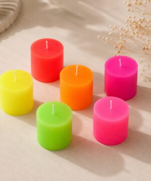 Collection de colorants pour bougies néon – 6 couleurs néon vives