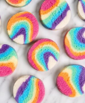 Receta de trufas efervescentes para el baño «Arcoíris»