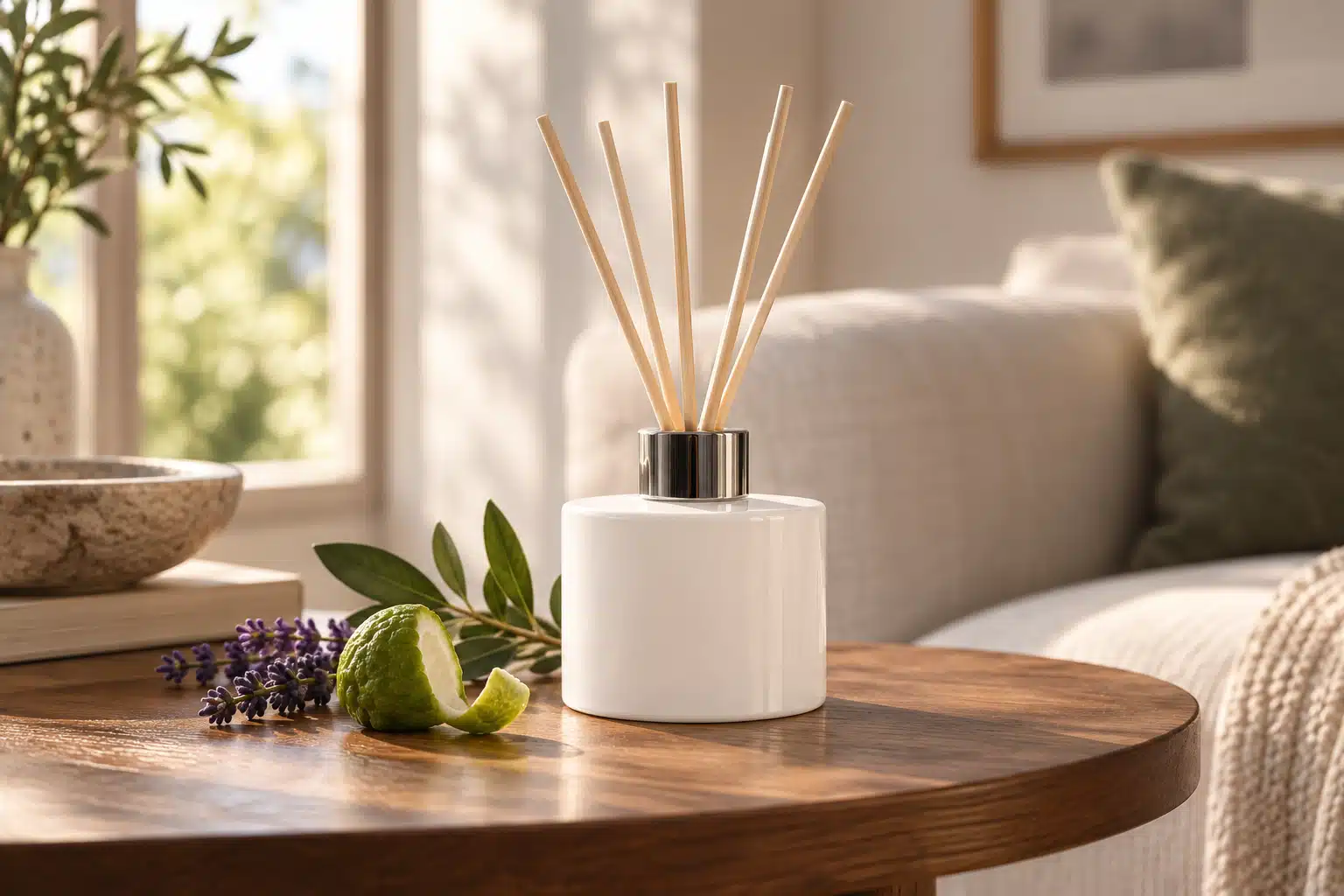 Diffuser met geurstokjes