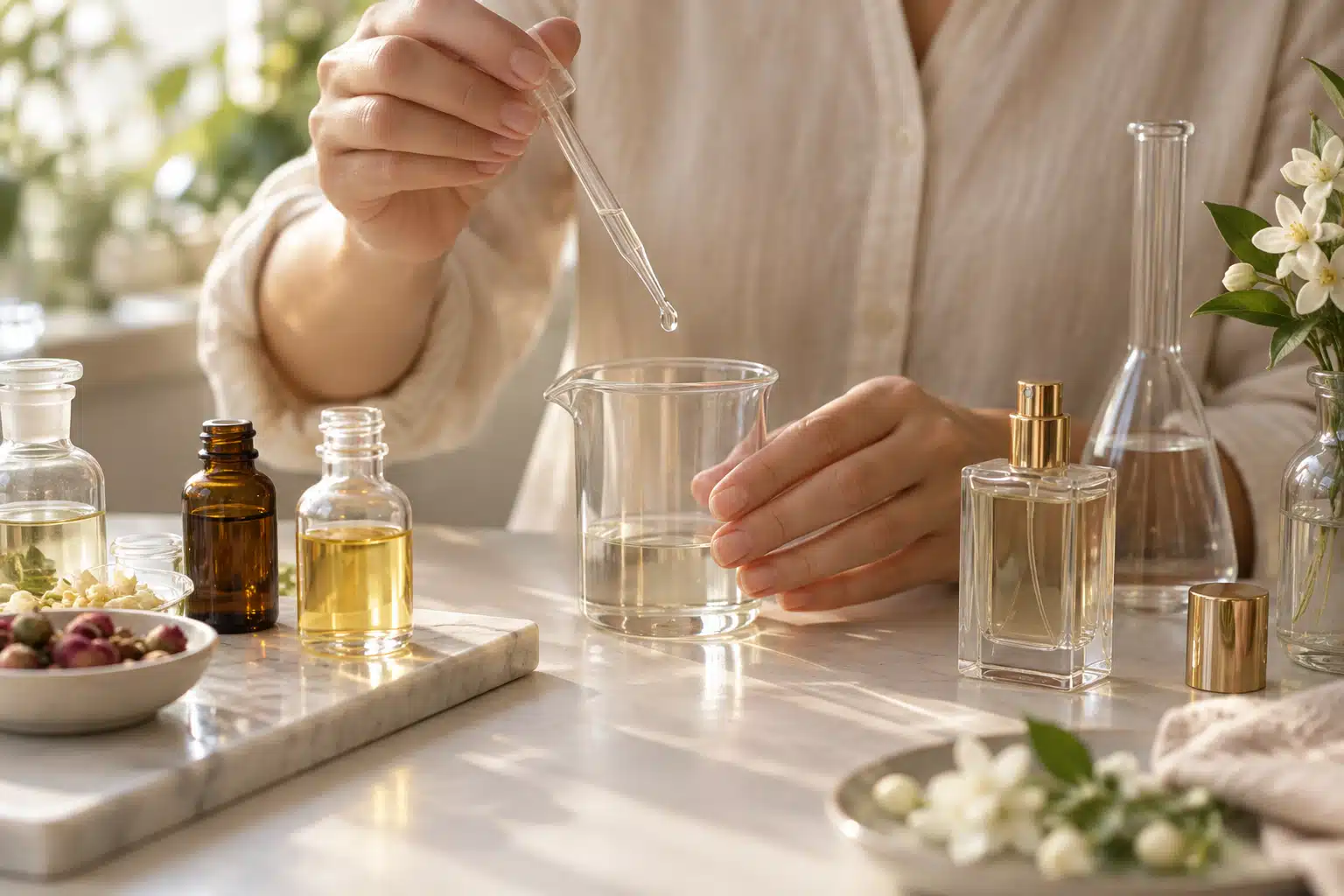 Zelf eau de toilette maken