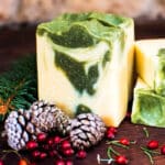 Ricetta del sapone “Bosco d’inverno” a freddo