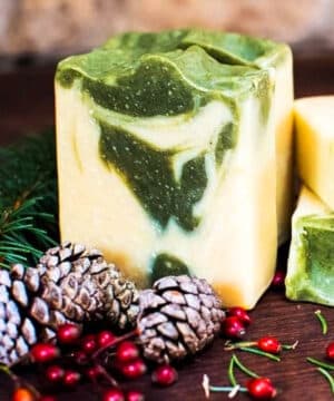 Koudgeperste Winter Bos Zeep Recept