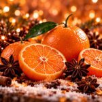 Geurolie - Gouden Clementine & Feestelijke Kruiden