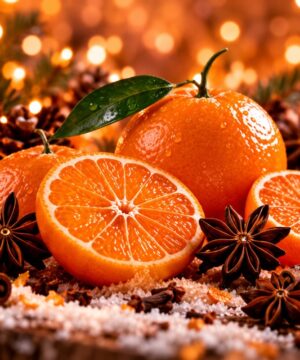 Geurolie - Gouden Clementine & Feestelijke Kruiden