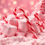 Geurolie - Roze Marshmallows & Zuurstokjes